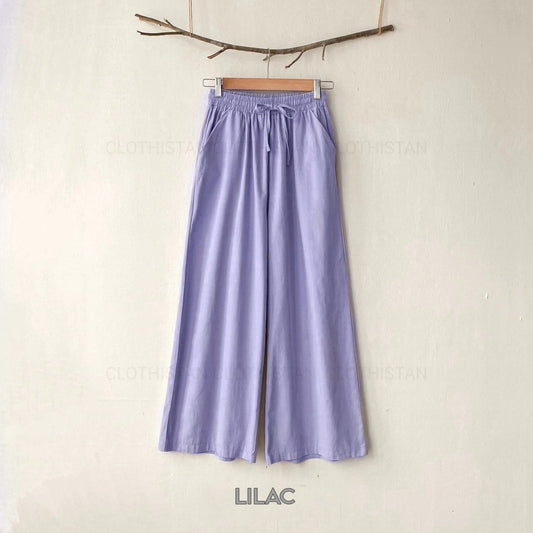Terry Wide-Leg Trousers