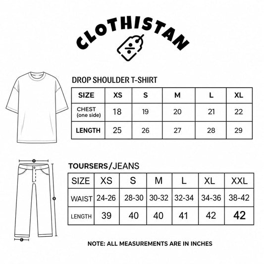 Drop Shoulder tshirt And Brown Wide Leg Trouser as Pack of Twos