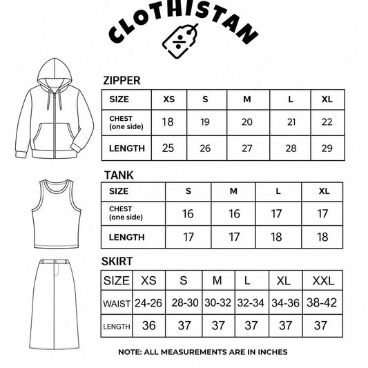 Zipper hoodie, Beige Tank top and Beige Skirt as pack of three
