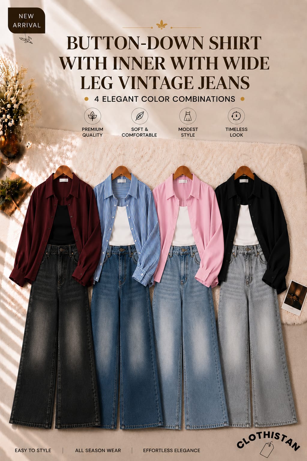 Summer Upperwear, Inner top With Jeans