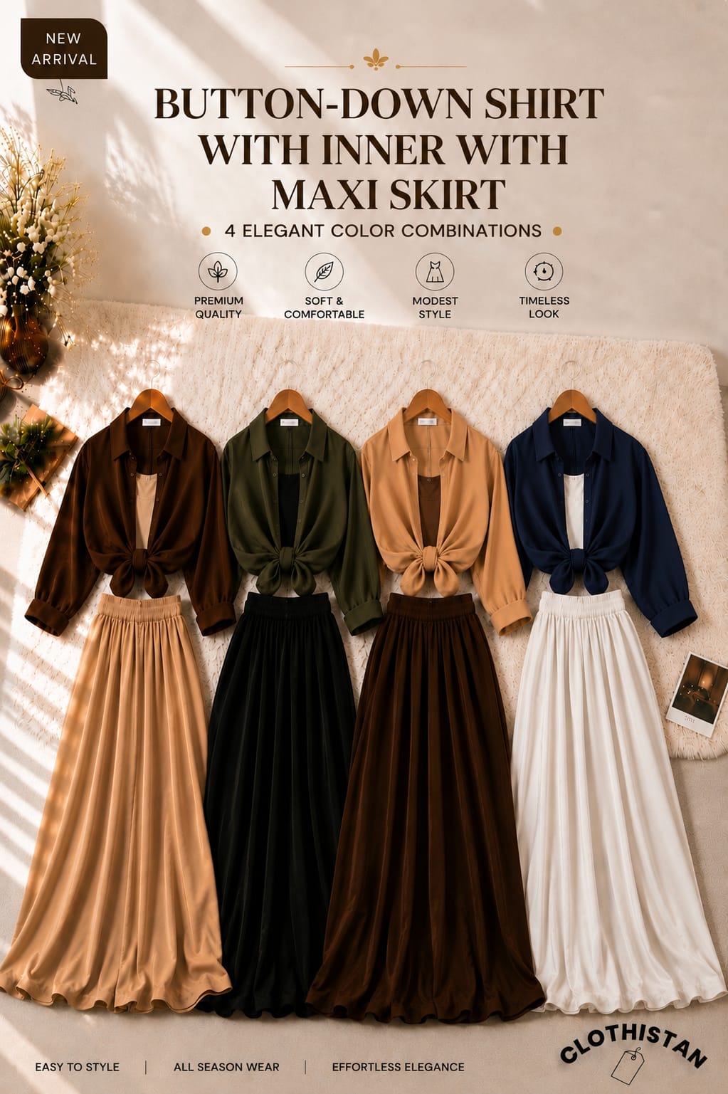 Summer Upperwear, Inner top With Skirts
