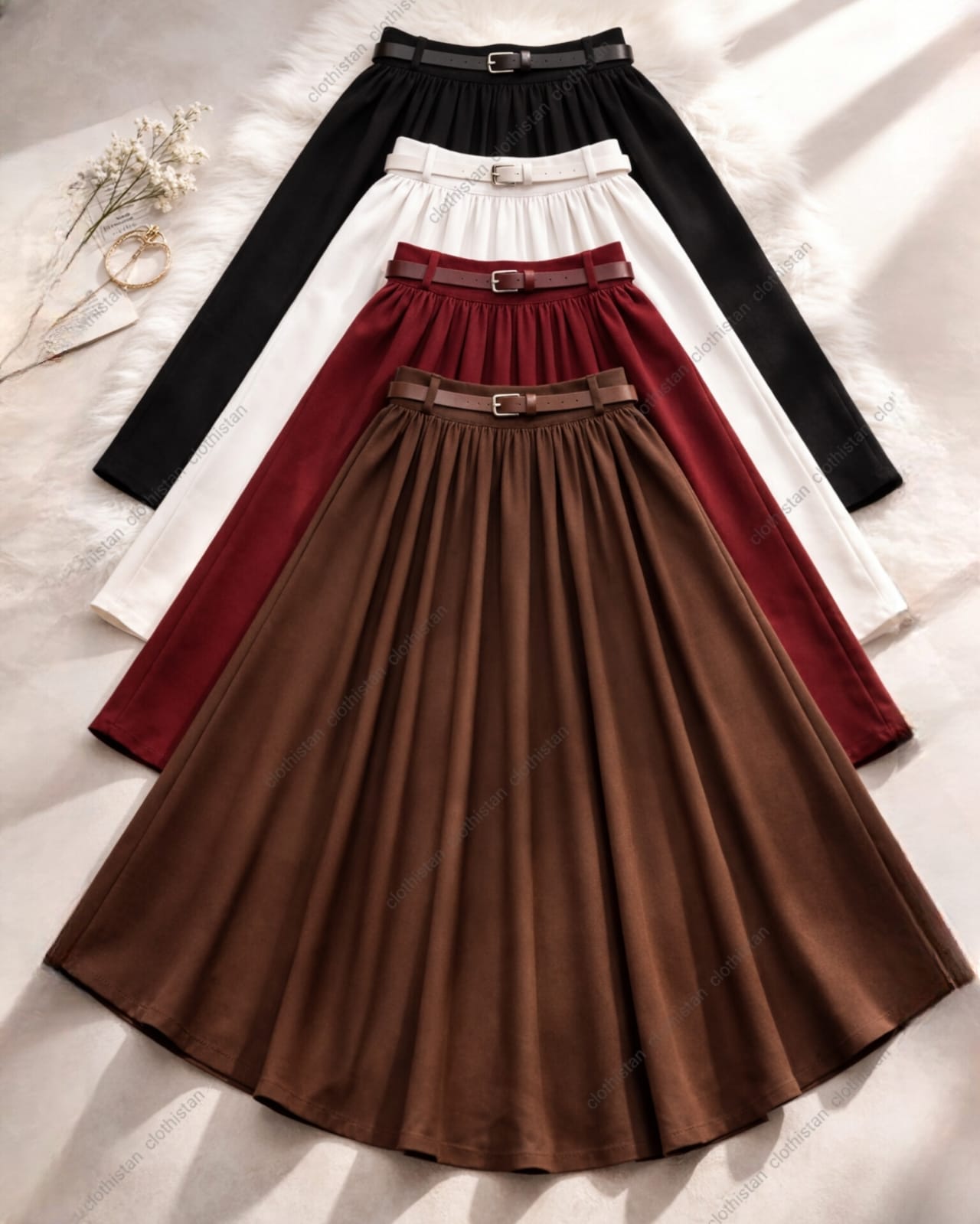 Classic Denim Skirt
