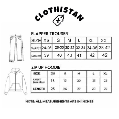 Hoodie & Wide-Leg Sweatpants Pack of Two
