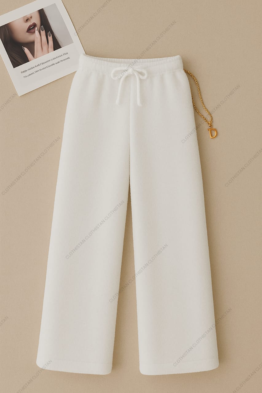 Wide-Leg Sweatpants