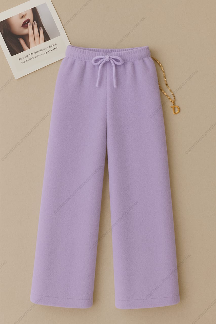 Wide-Leg Sweatpants