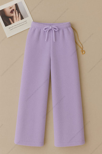 Wide-Leg Sweatpants