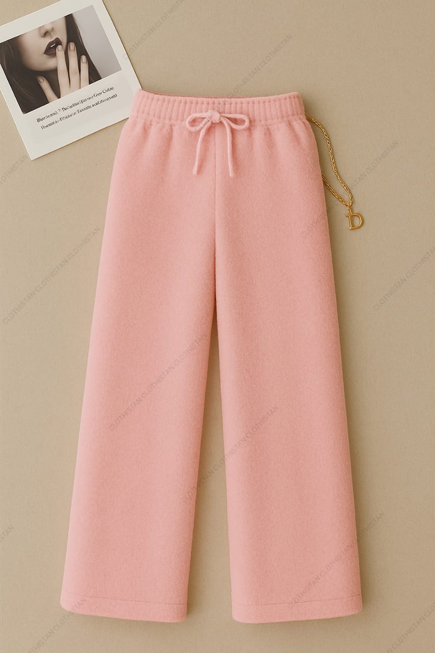Wide-Leg Sweatpants