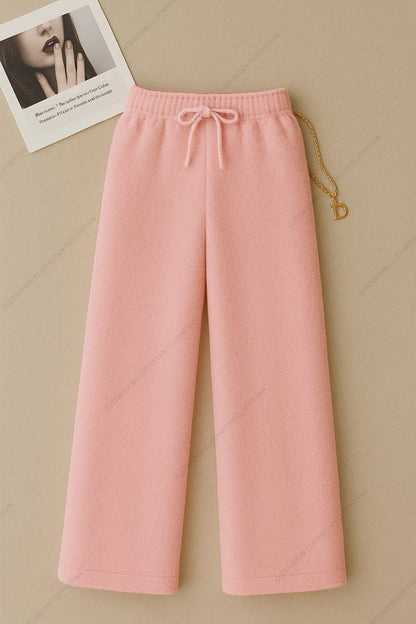 Wide-Leg Sweatpants