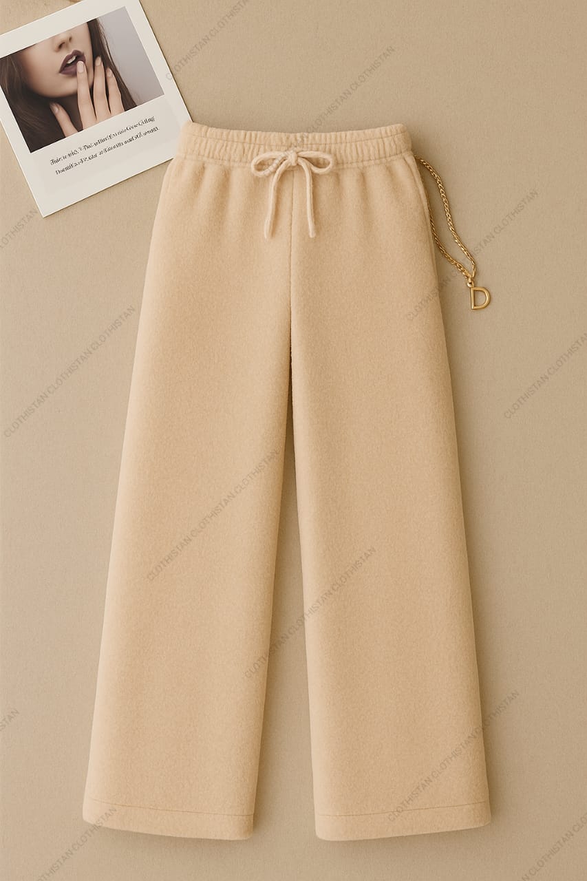 Wide-Leg Sweatpants