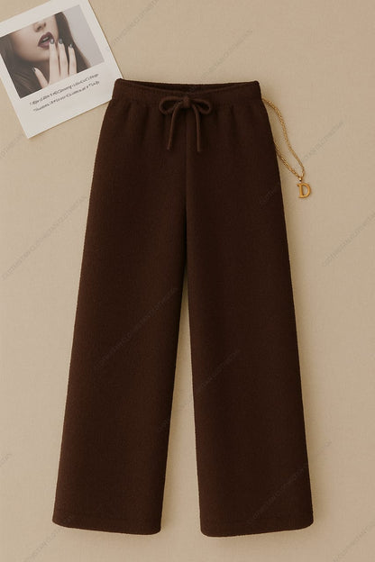 Wide-Leg Sweatpants
