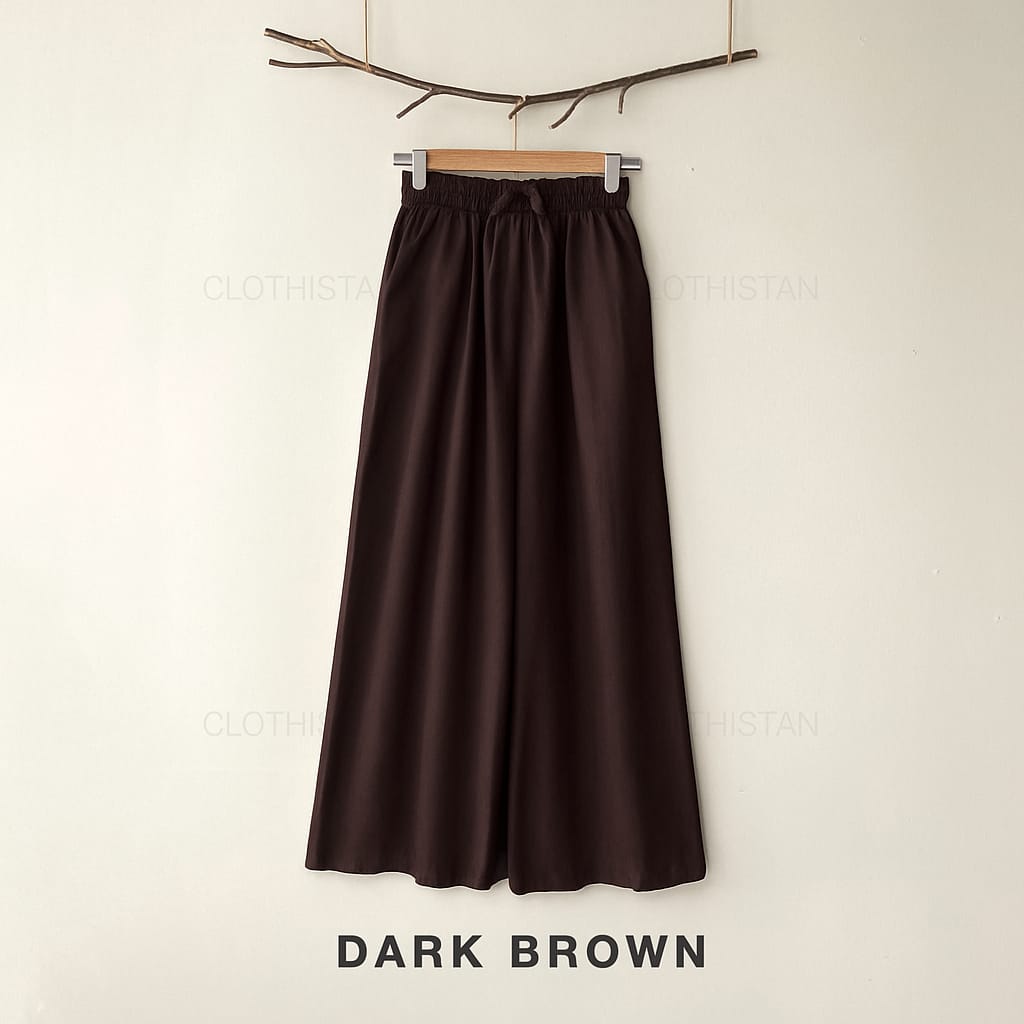 Terry Wide-Leg Trousers