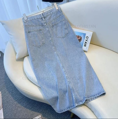 Classic Denim Skirt