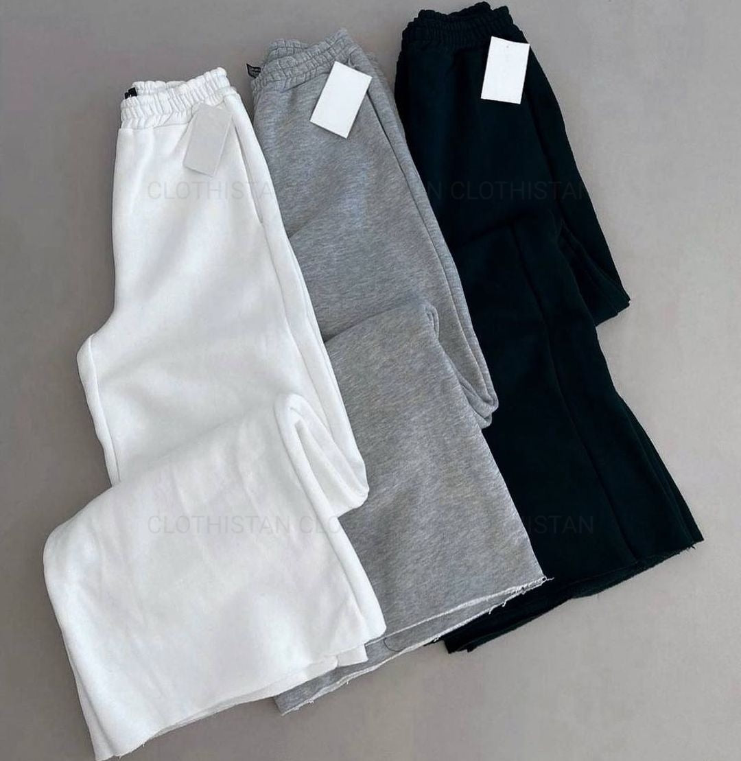 Pack Of 3 Wide-Leg Sweatpants