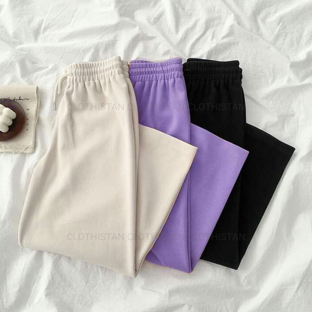 Pack of 3 Wide-Leg Sweatpants