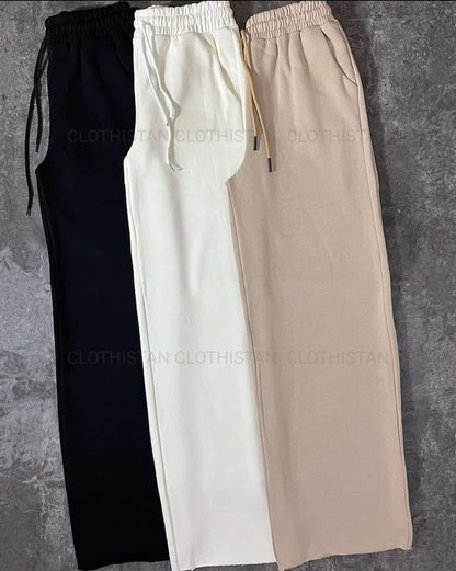 Pack Of 3 Wide-Leg Sweatpants