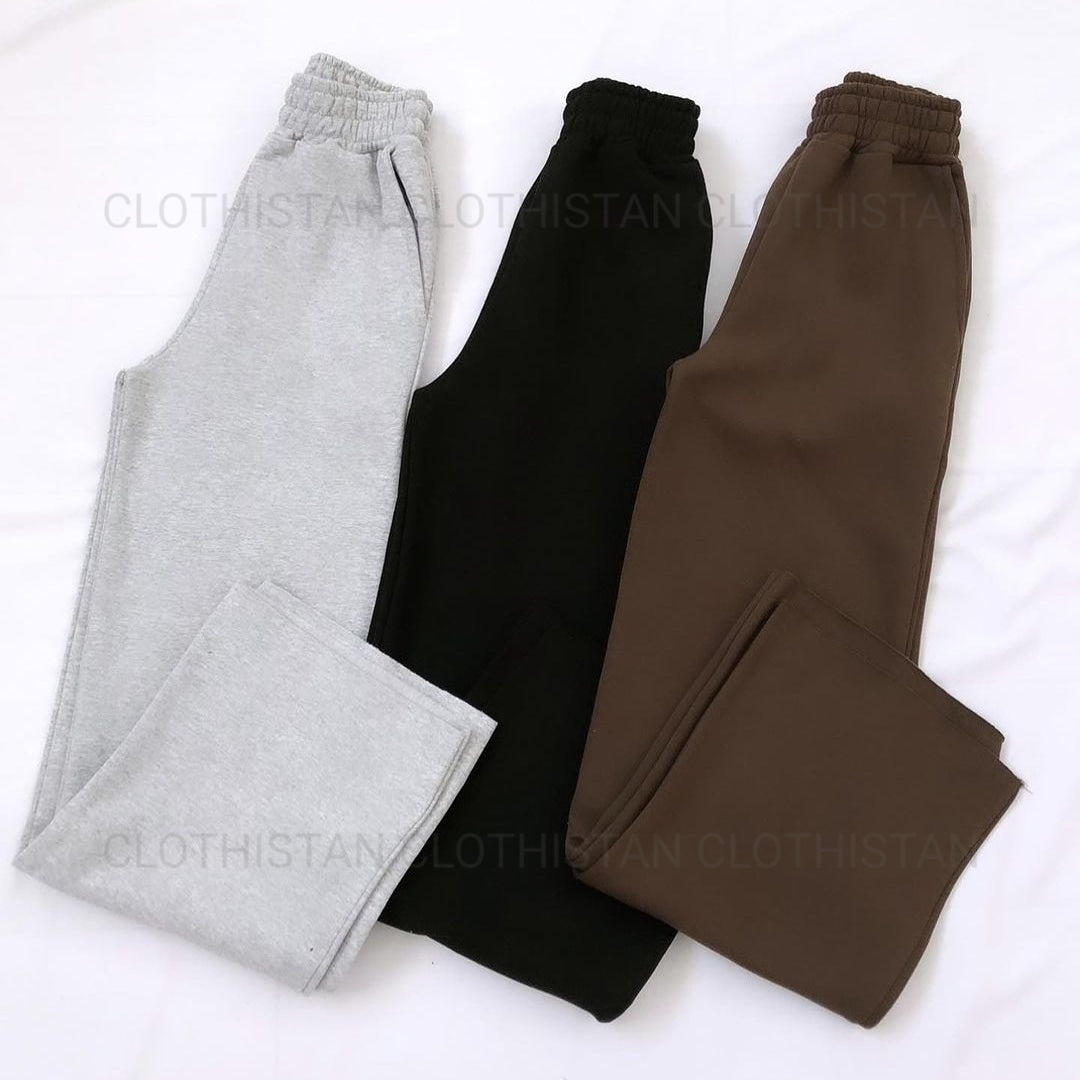 Pack Of 3 Wide-Leg Sweatpants