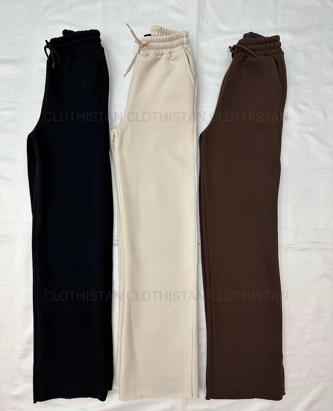 Pack Of 3 Wide-Leg Sweatpants