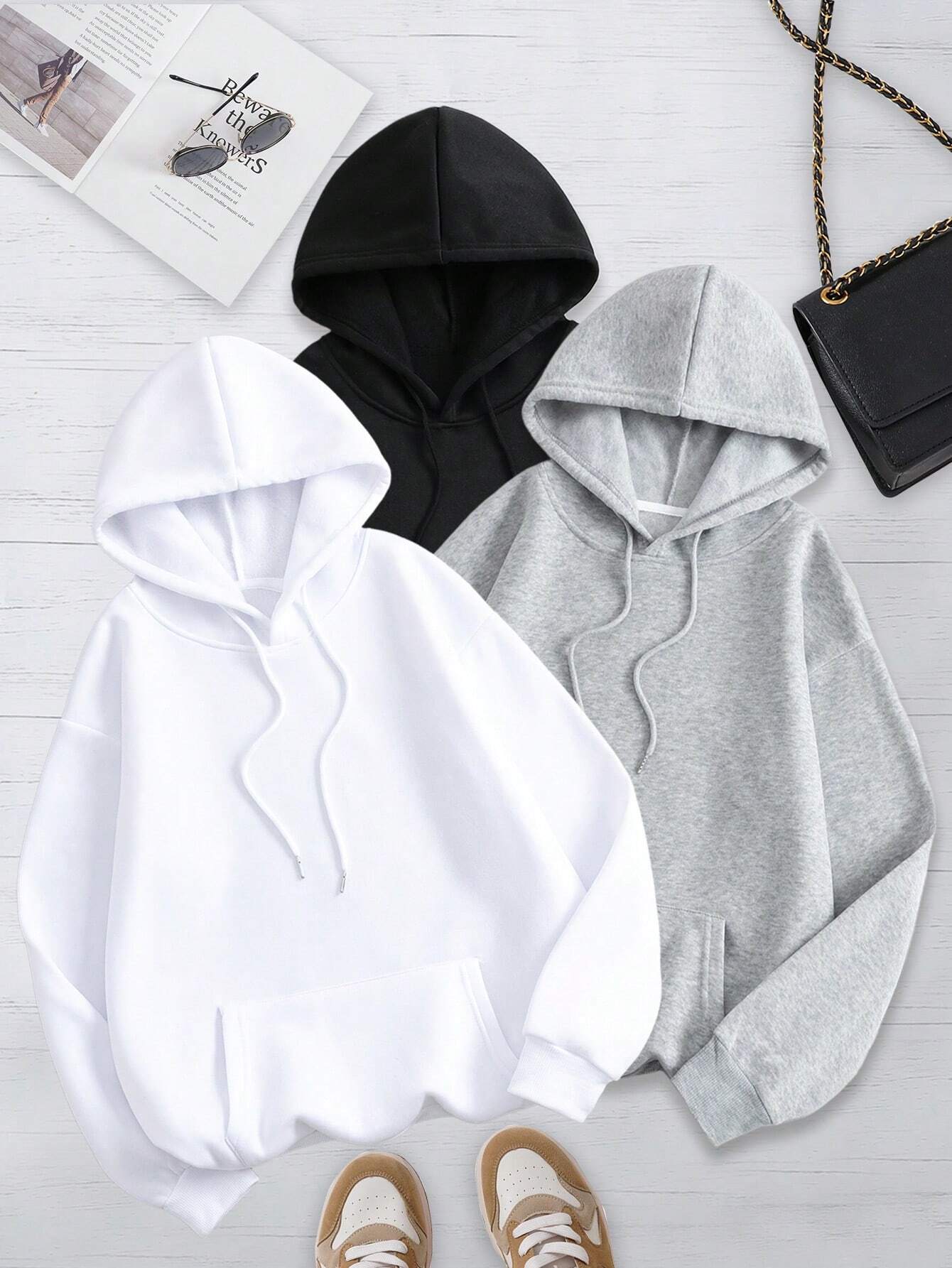 Pack Of 3 Classic Hoodie