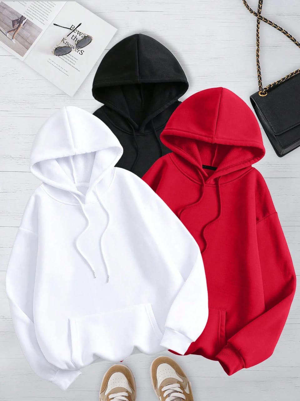 Pack Of 3 Classic Hoodie