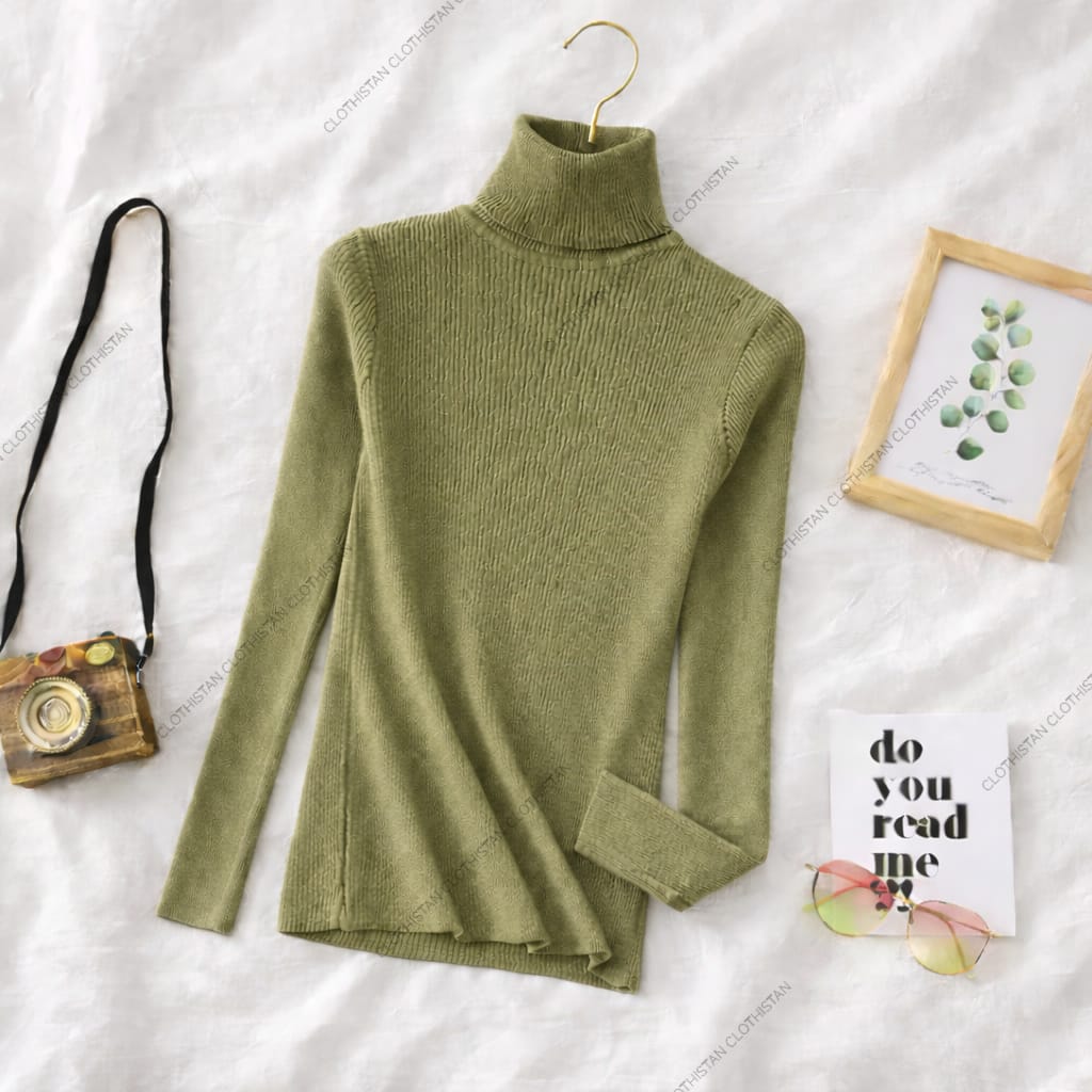 High-Neck Top