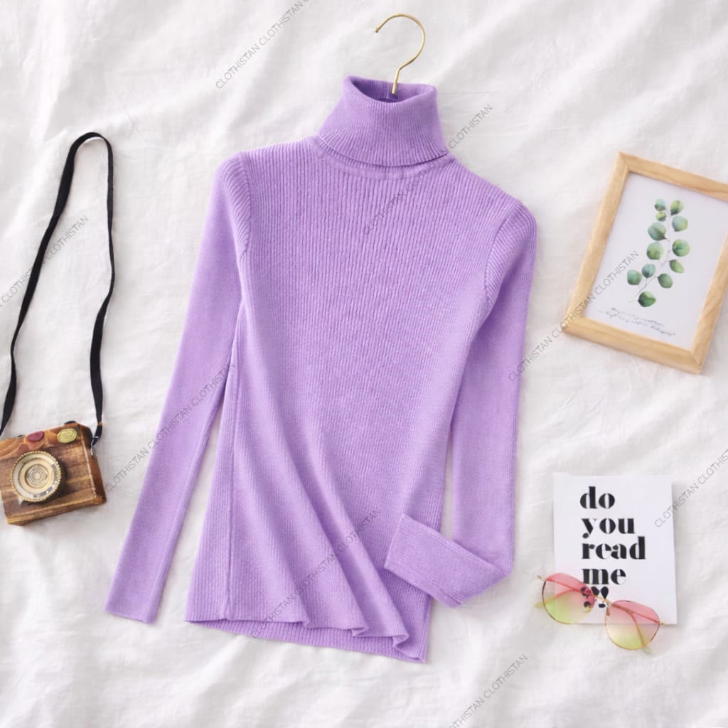 High-Neck Top