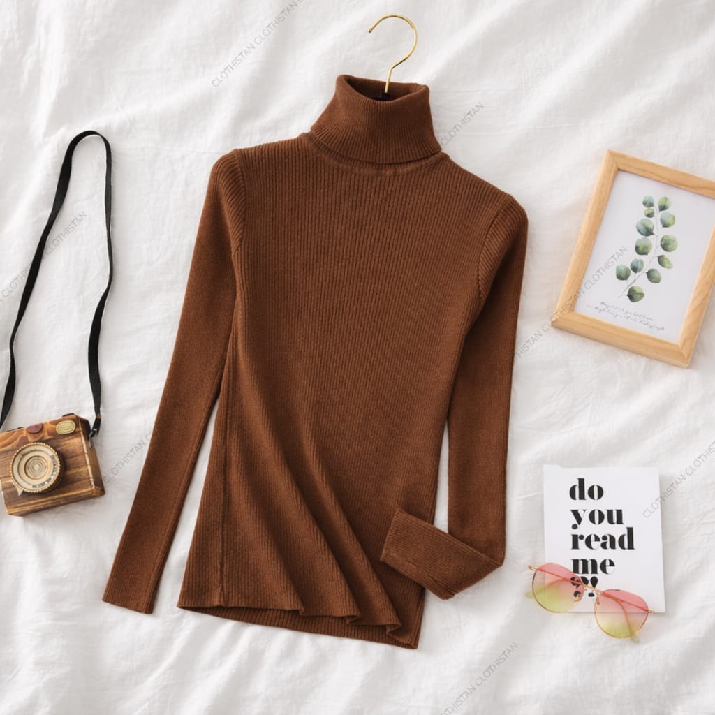 High-Neck Top