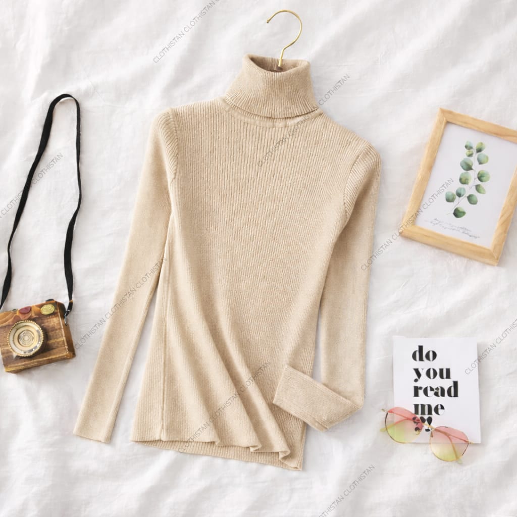 High-Neck Top
