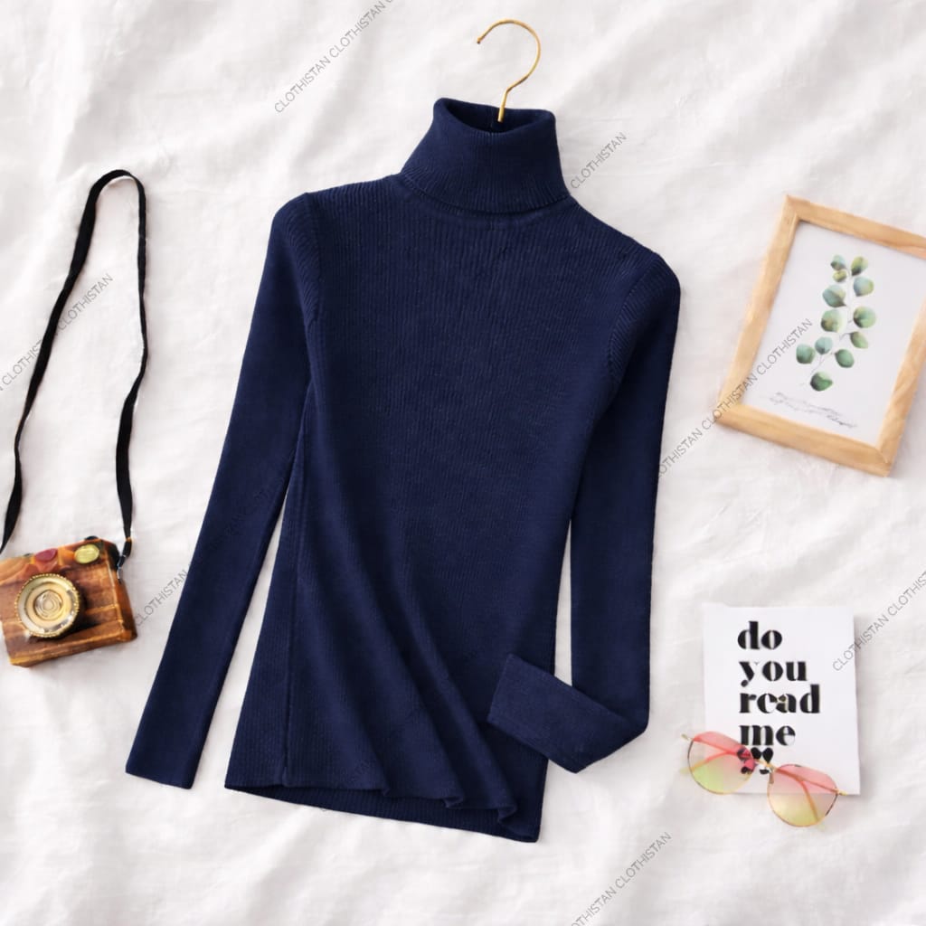High-Neck Top