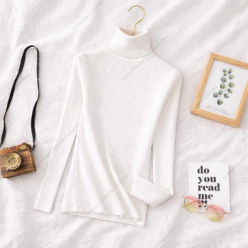 High-Neck Top