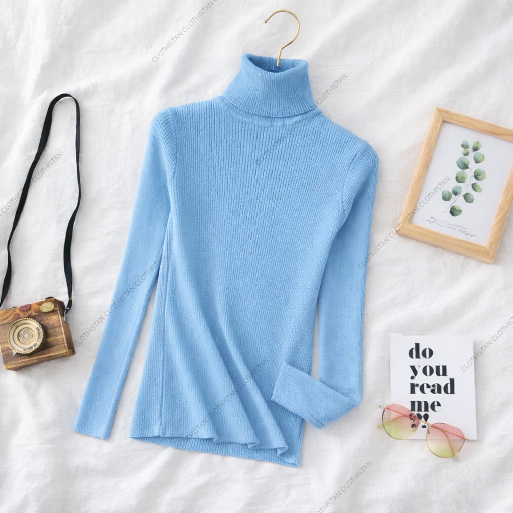 High-Neck Top