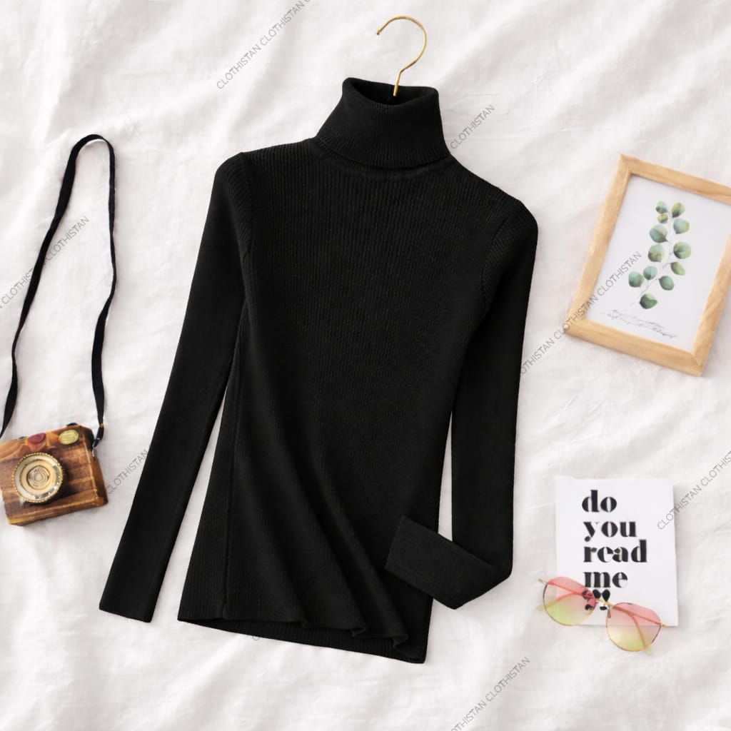 High-Neck Top