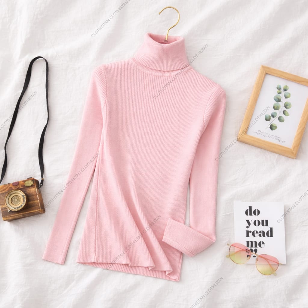 High-Neck Top