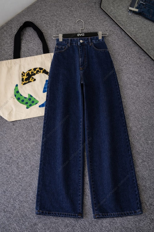 High Waisted Wide-Leg Jeans