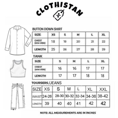 Button-Down Shirt, Black Rib-Knitted Tank Top & Black Vintage Wide-Leg Jeans Pack of Three