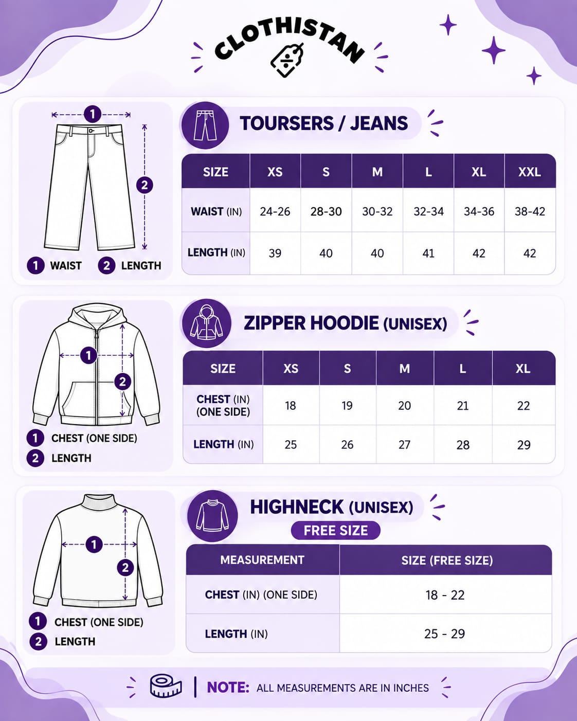 Zipper Hoodie,White Rib Net Highneck & White Wide-Leg Trouser as Pack of Threes