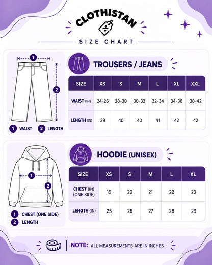 Premium Hoodie & Black Vintage Wide-Leg Jeans Pack of Two
