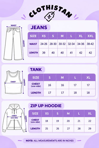 Zipper Hoodie, White Rib Tank Top & White Wide-Leg Jeans as Pack of Threes