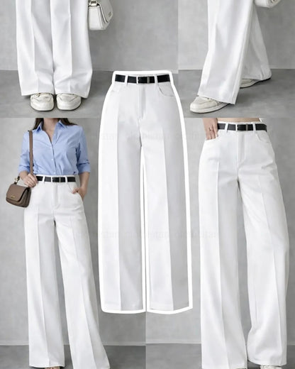Wide Leg Formal Pants