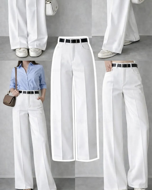 Wide Leg Formal Pants