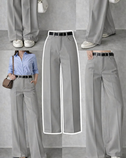 Wide Leg Formal Pants